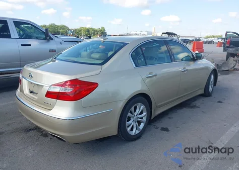 2012 Hyundai Genesis 3.8 z USA, uszkodzony, nr VIN KMHGC4DD9CU166391